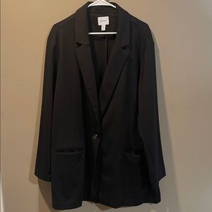 Nine West Women's 3x Black Blazer